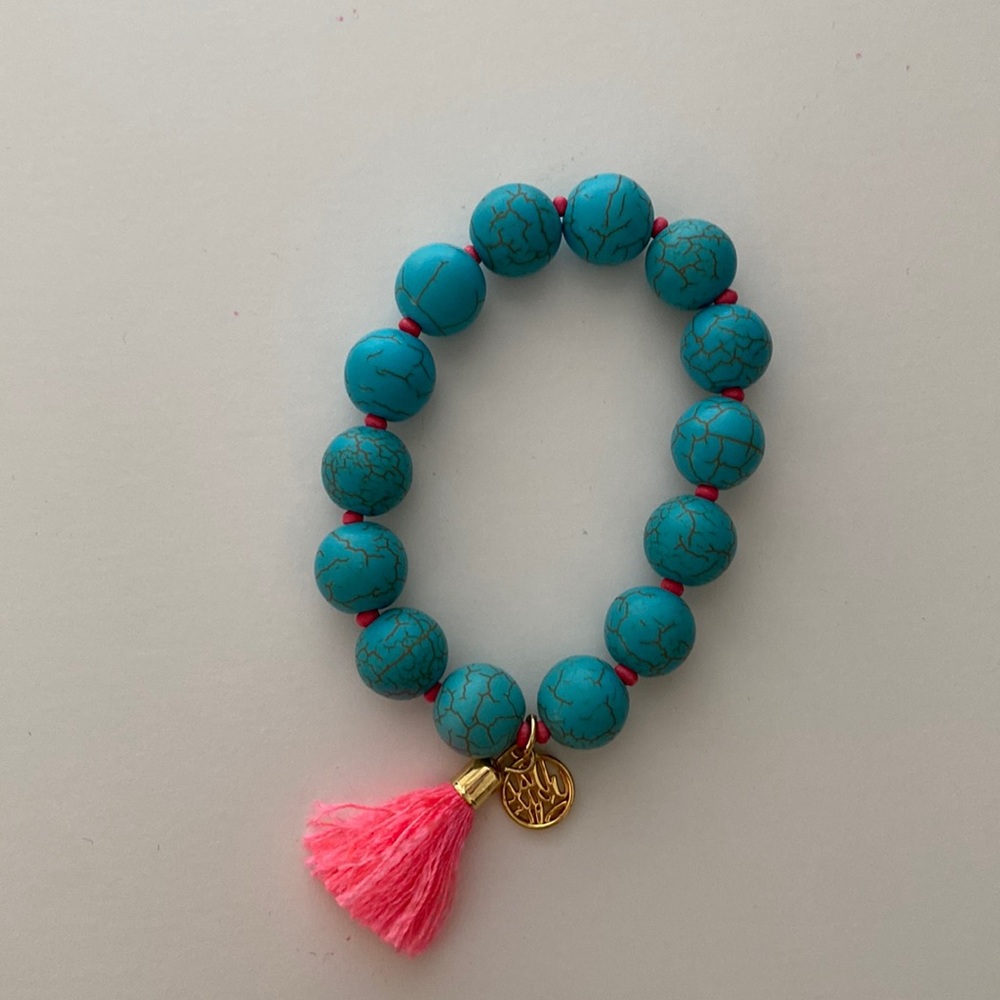 Beaded Lilly Pulitzer bracelet